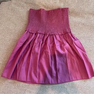 Shein High Waist Pink Mini Skirt Size Small